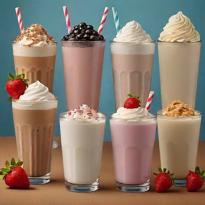 Milkshake Çeşitleri